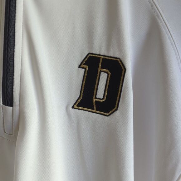 NWT BSN SPORTS White Pullover Performance Shirt XL Depauw Tigers or Other - Picture 3 of 7